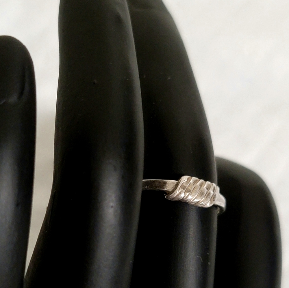 Dainty Sterling Silver Promise Ring